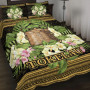 Tokelau Quilt Bed Set - Polynesian Gold Patterns Collection 1