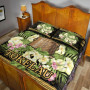 Tokelau Quilt Bed Set - Polynesian Gold Patterns Collection 4