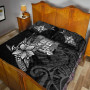 Fiji Quilt Bed Set - Fish With Plumeria Flowers Style 4