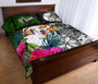 Niue Quilt Bed Set - Turtle Plumeria Banana Leaf 3
