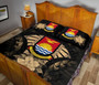 Kiribati Polynesian Quilt Bed Set Hibiscus Gold 4