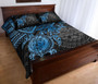 Federated States Of Micronesia Quilt Bed Set - Federated States Of Micronesia Seal & Blue Turtle Hibiscus 3