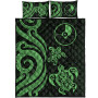 Yap Quilt Bed Set - Green Tentacle Turtle 5