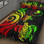 Yap Quilt Bed Set - Reggae Tentacle Turtle 2