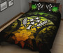 Kosrae Polynesian Quilt Bed Set Hibiscus Reggae 2