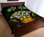 Kosrae Polynesian Quilt Bed Set Hibiscus Reggae 3