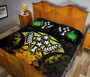 Kosrae Polynesian Quilt Bed Set Hibiscus Reggae 4