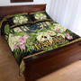 Palau Quilt Bed Set - Polynesian Gold Patterns Collection 3