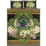 Palau Quilt Bed Set - Polynesian Gold Patterns Collection 5