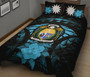 Nauru Polynesian Quilt Bed Set Hibiscus Blue 2