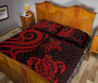 Cook Islands Quilt Bed Set - Red Tentacle Turtle 4