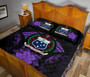 Samoa Polynesian Quilt Bed Set Hibiscus Purple 4