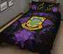 Tuvalu Polynesian Quilt Bed Set Hibiscus Purple 2