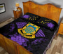 Tuvalu Polynesian Quilt Bed Set Hibiscus Purple 4