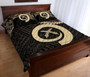 Vanuatu Polynesian Quilt Bed Set Golden Coconut 4