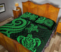 American Samoa Quilt Bed Set - Green Tentacle Turtle 4