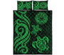 American Samoa Quilt Bed Set - Green Tentacle Turtle 5