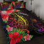 Vanuatu Quilt Bed Set - Tropical Hippie Style 1