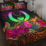 Pohnpei Quilt Bed Set - Summer Hibiscus 1