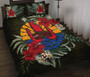 Tahiti Polynesian Quilt Bed Set - Special Hibiscus 1