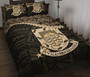 Tuvalu Polynesian Quilt Bed Set Golden Coconut 2