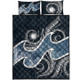 Marshall Islands Polynesian Quilt Bed Set - Ocean Style 5