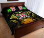 Fiji Polynesian Quilt Bed Set Hibiscus Reggae 3