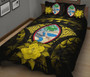 Guam Polynesian Quilt Bed Set Hibiscus Yellow 2