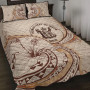 Niue Quilt Bed Set - Hibiscus Flowers Vintage Style 1