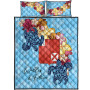 Wallis and Futuna Quilt Bed Set - Tropical Style 4