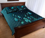 Tokelau Polynesian Quilt Bed Set Dreamcatcher Blue 3