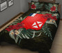 Wallis and Futuna Polynesian Quilt Bed Set - Special Hibiscus 2