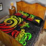 Tokelau Quilt Bed Set - Reggae Tentacle Turtle 2