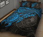 Yap Polynesian Quilt Bed Set - Blue Turtle 2