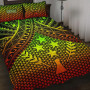 Polynesian Kosrae Quilt Bed Set - Reggae Vintage Polynesian Patterns 1