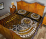 Pohnpei Quilt Bed Sets - Polynesian Boar Tusk 4