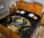 Nauru Polynesian Quilt Bed Set Hibiscus Gold 4