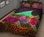 Tokelau Quilt Bed Set - Summer Hibiscus 2