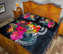 Tonga Polynesian Quilt Bed Set - Tropical Flower 4