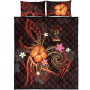 Niue Polynesian Quilt Bed Set - Legend of Niue (Red) 5