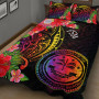 Federated States of Micronesia Quilt Bed Set - Tropical Hippie Style 5