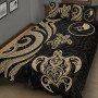 Yap Quilt Bed Set - Gold Tentacle Turtle 4