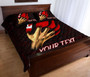 Tonga Personalised Quilt Bed Set - Tonga In Me (Red) 3