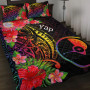 Yap State Quilt Bed Set - Tropical Hippie Style 1