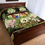 Tonga Quilt Bed Set - Polynesian Gold Patterns Collection 3