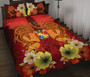 Tonga Custom Personalised Quilt Bed Sets - Tribal Tuna Fish 5