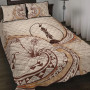 New Caledonia Quilt Bed Set - Hibiscus Flowers Vintage Style 1