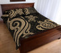 Palau Quilt Bed Set - Gold Tentacle Turtle 3