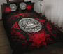 American Samoa Polynesian Quilt Bed Set Hibiscus Red 1