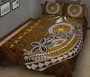 Samoa Custom Personalised Quilt Bed Sets - Polynesian Boar Tusk 5